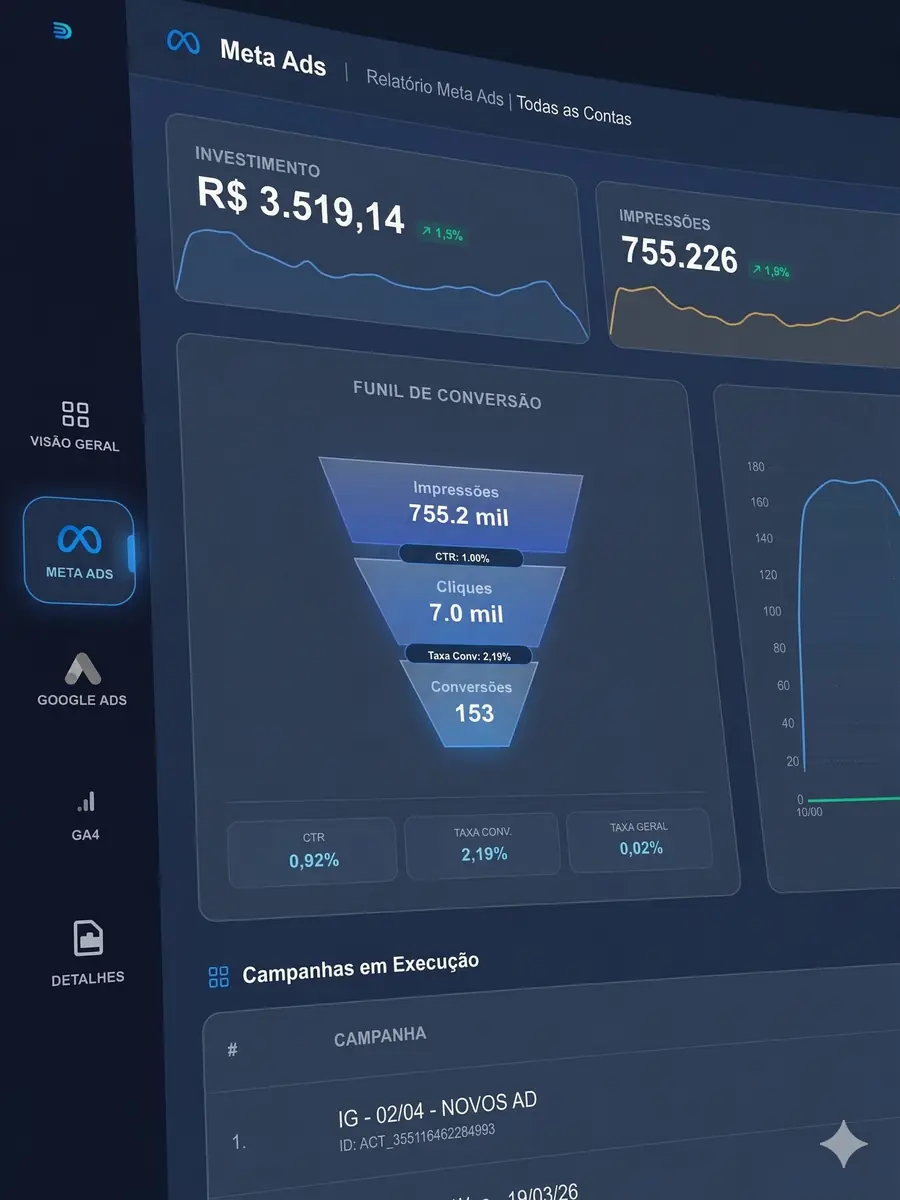 Dashboard Meta Ads